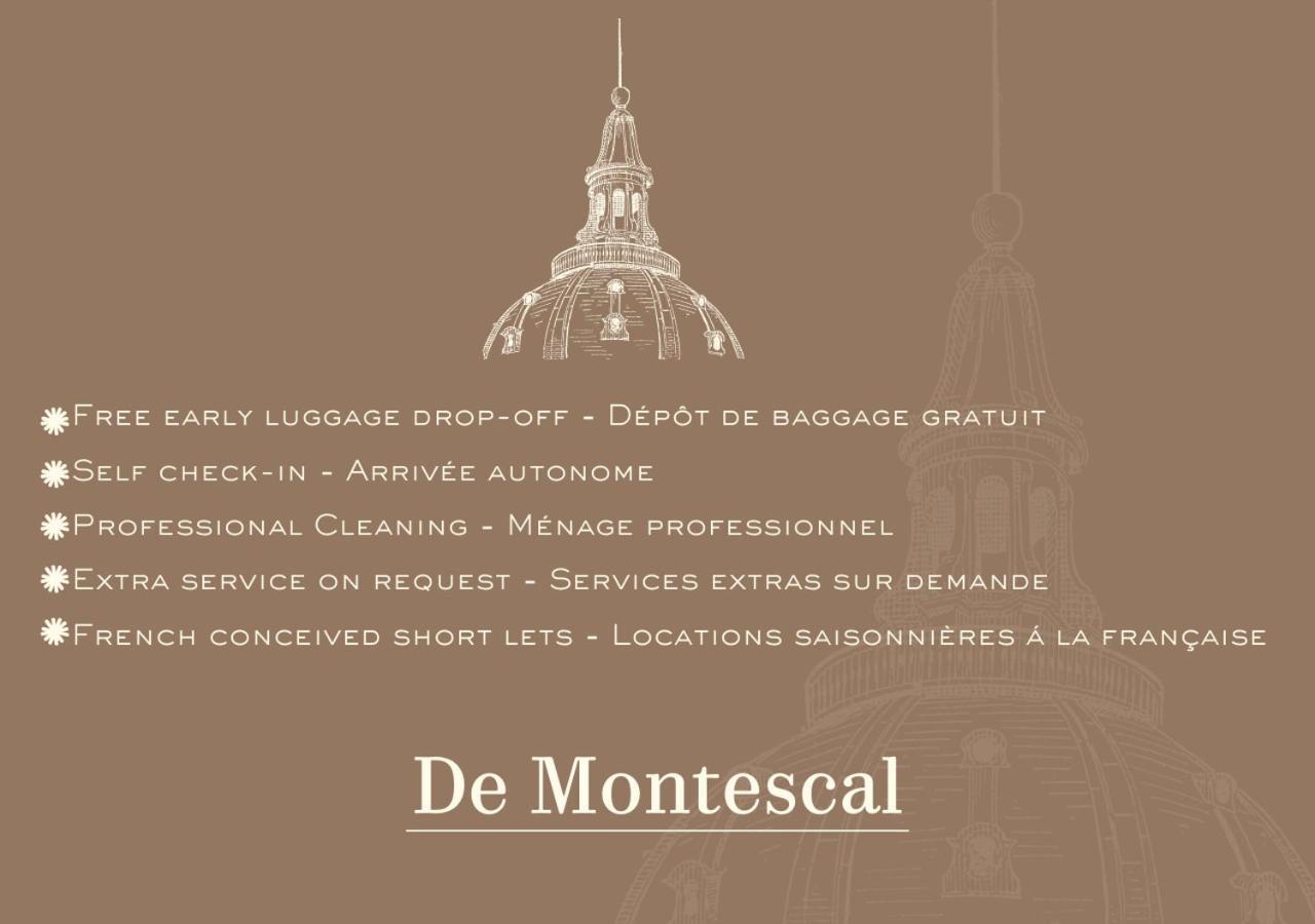 De Montescal - Hot Tub And Ac Cosy Apartment A Prime Location 40M2 ปารีส ภายนอก รูปภาพ